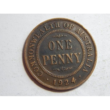 Austrálie 1 Penny 1924 XF č33988