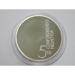 Švýcarsko 5 Francs 1985 (European Year of Music) PROOF čŠU020