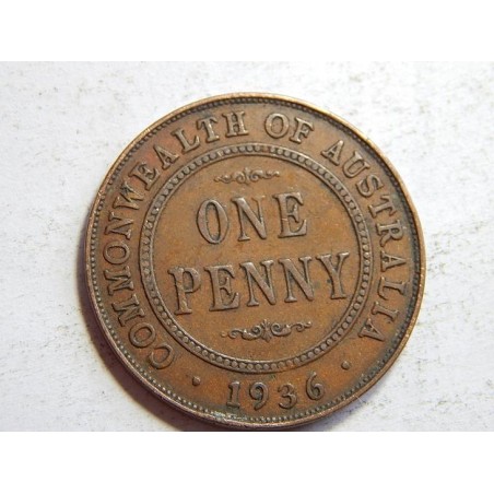 Austrálie 1 Penny 1936 XF č33995