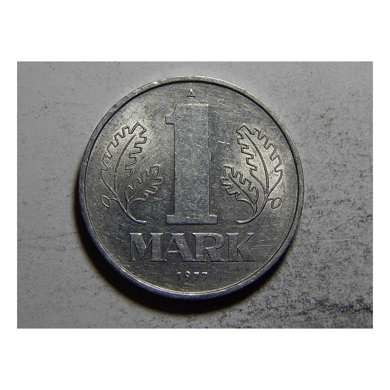 Německo DDR 1 Mark 1977 A XF č21516 Německo DDR 1 Mark 1977 A XF č21516