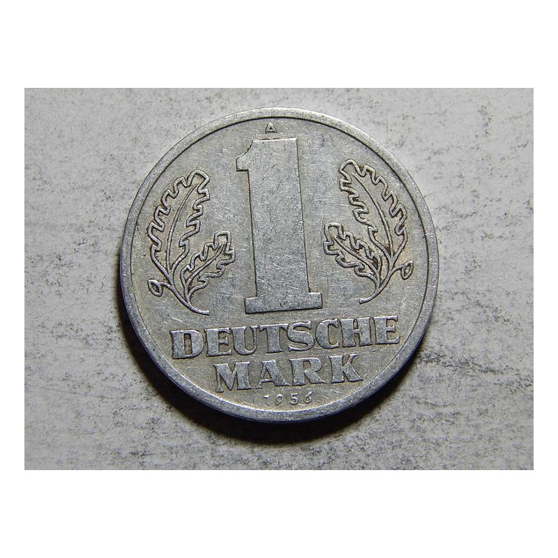 Německo DDR 1 Mark 1956 A XF č21551 Německo DDR 1 Mark 1956 A XF č21551