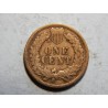 USA 1 Cent 1908 indián XF č30057