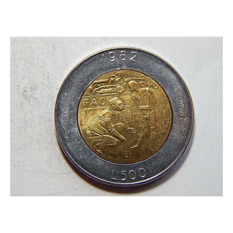 San Marino 500 Lire 1982 UNC č27509 San Marino 500 Lire 1982 UNC č27509