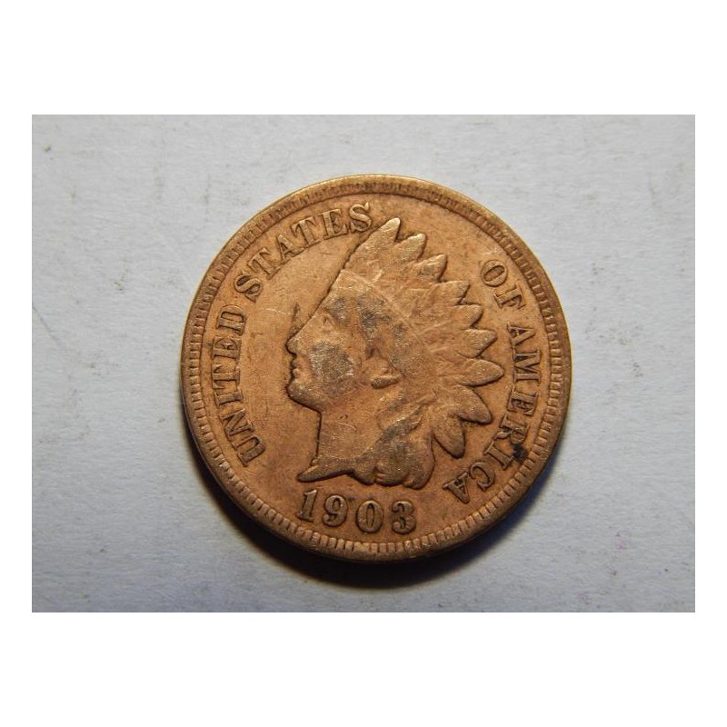 USA 1 Cent 1903 indián XF č29915 USA 1 Cent 1903 indián XF č29915
