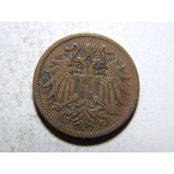 František Josef I. 2 Heller 1912 VF-XF č30294