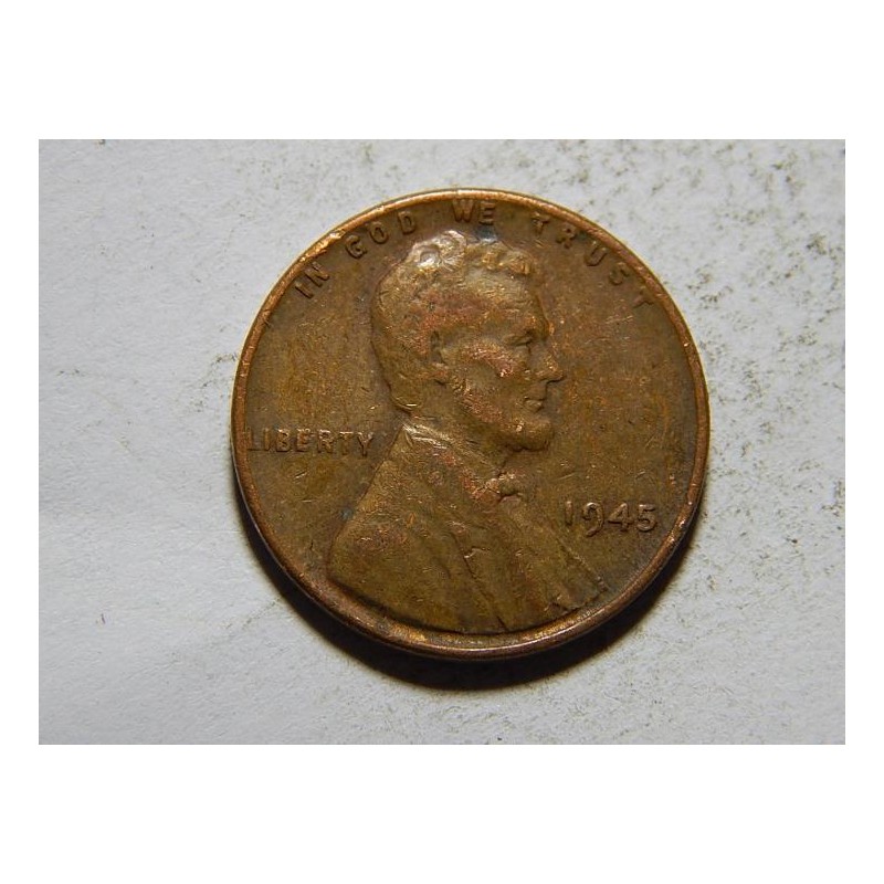 USA 1 Cent 1945 VF č30718 USA 1 Cent 1945 VF č30718