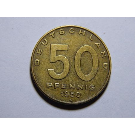 Německo DDR 50 Pfennig 1950A XF č25270