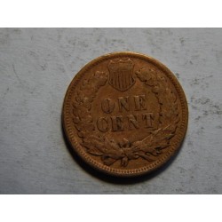 USA 1 Cent 1901 indián XF č29992