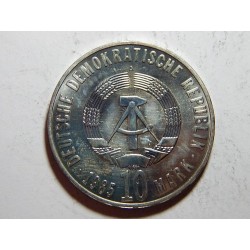 Německo DDR 10 Mark 1985 A 40 Jahre Faschismus UNC č36486