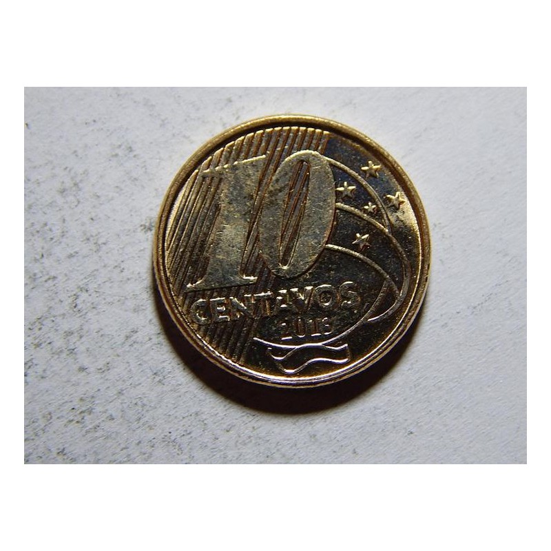 Brazílie 10 Centavos 2013 UNC č12316 Brazílie 10 Centavos 2013 UNC č12316