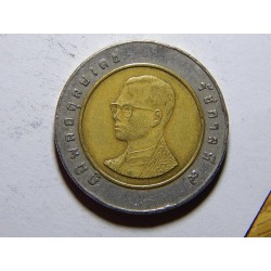 Thajsko 10 Baht 1999 RR XF č33384
