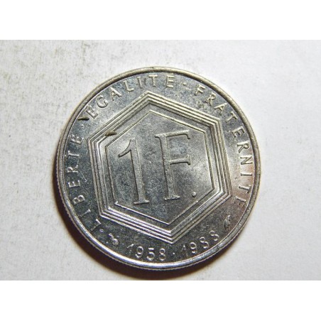 Francie 1 Francs 1988 výroční XF č33394