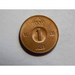 Švédsko 1 Öre 1968 U XF č39153 