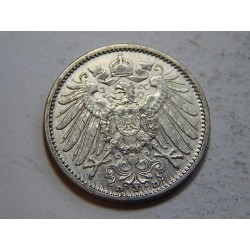 Německo Císařství 1 Mark 1907 D Ag UNC č56462 