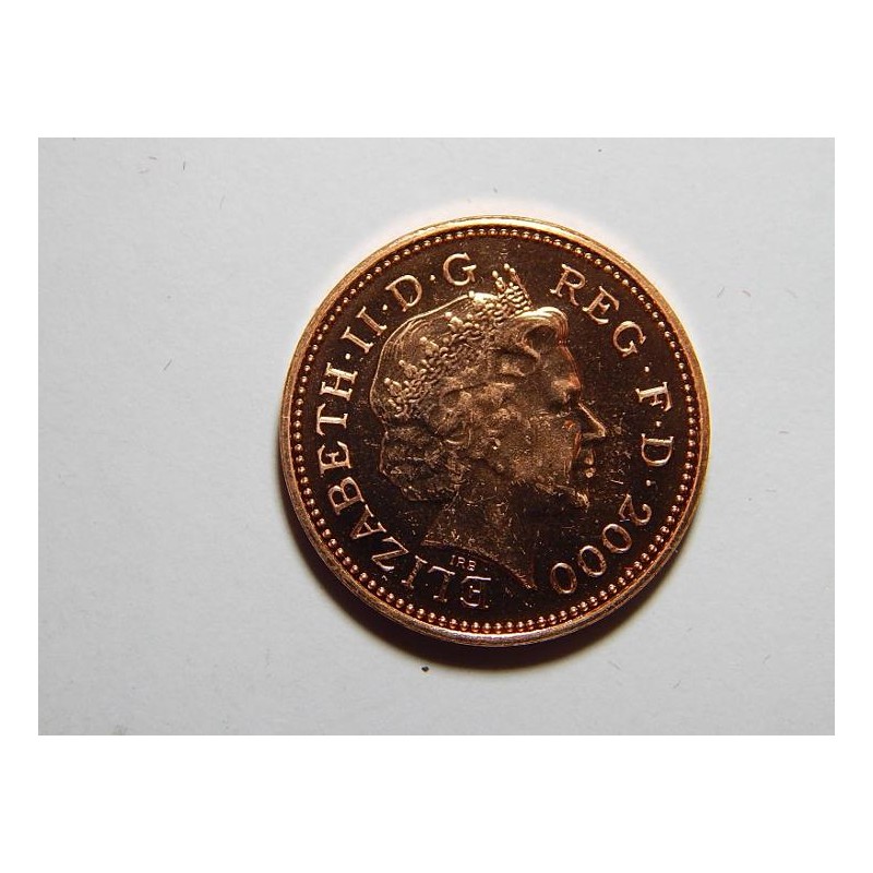 Anglie 1 Penny 2000 PROOF ze sady č25706 Anglie 1 Penny 2000 PROOF ze sady č25706