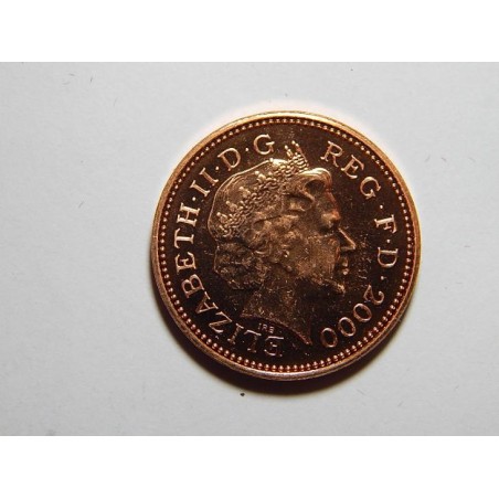Anglie 1 Penny 2000 PROOF ze sady č25706