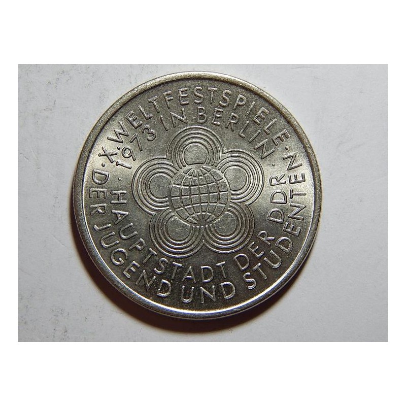 Německo DDR 10 Mark 1973A Haupstand Berlin UNC č25679 Německo DDR 10 Mark 1973A Haupstand Berlin UNC č25679