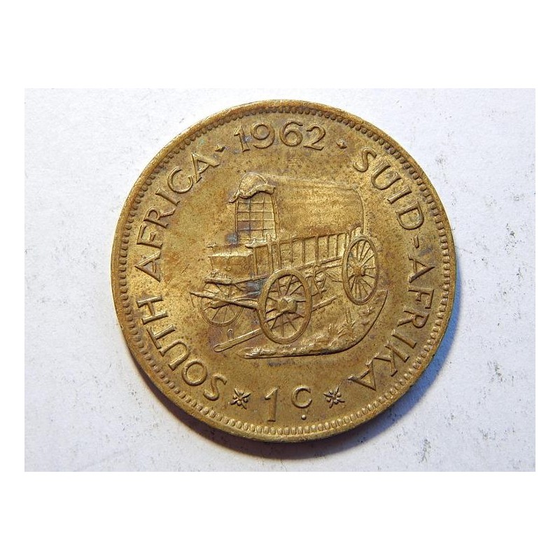 Jižní Afrika 1 Cent 1962 XF-UNC č11932 Jižní Afrika 1 Cent 1962 XF-UNC č11932