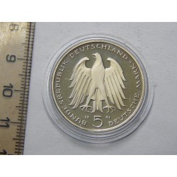 Německo BRD 5 Mark 1981 G Carl PROOF čŠU032