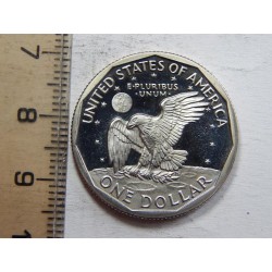 USA 1x mince 1 Dollar 1980 S PROOF č12161-80 