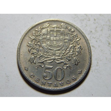 Portugalsko 50 Centavos 1968 XF č23153