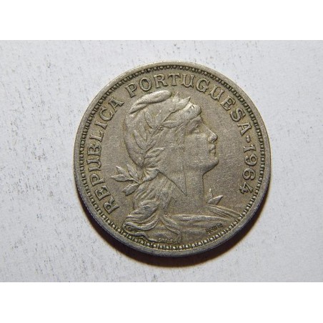 Portugalsko 50 Centavos 1964 XF č21314