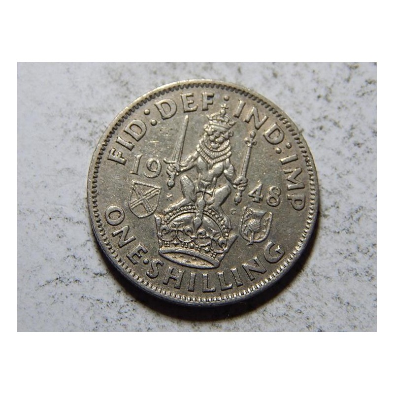 Irsko 1 Shilling 1948 VF-XF č23377 Irsko 1 Shilling 1948 VF-XF č23377
