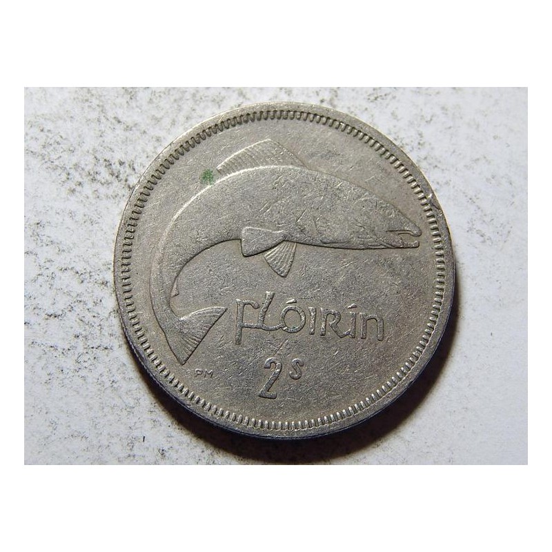 Irsko 1 Florin 1966 R XF č23374 Irsko 1 Florin 1966 R XF č23374