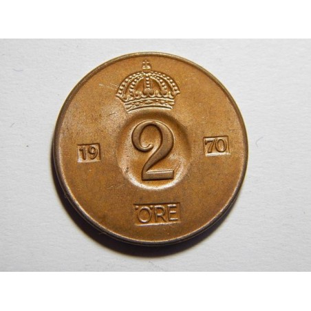 Švédsko 2 Öre 1970 U XF č27935