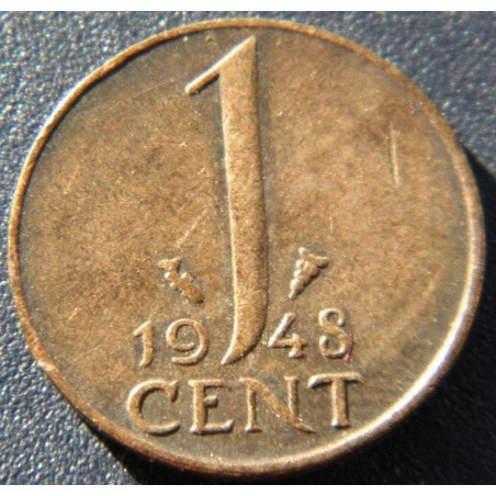 Nizozemí 1 Cent 1948 XF č26964