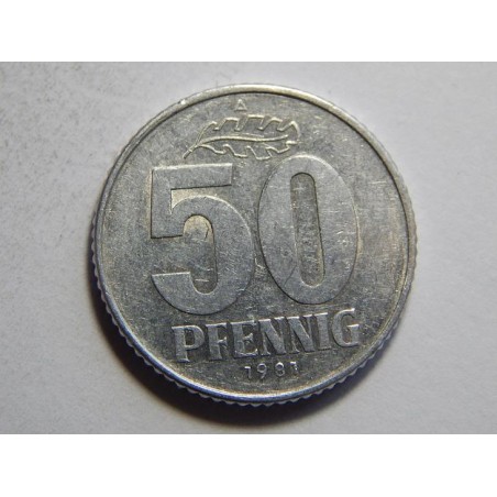 Německo DDR 50 Pfennig 1981 A XF č26989