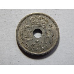 Dánsko 10 Øre 1937 N,GJ XF č05506 