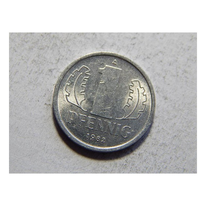 Německo DDR 1 Pfennig 1982 A XF č26724 Německo DDR 1 Pfennig 1982 A XF č26724