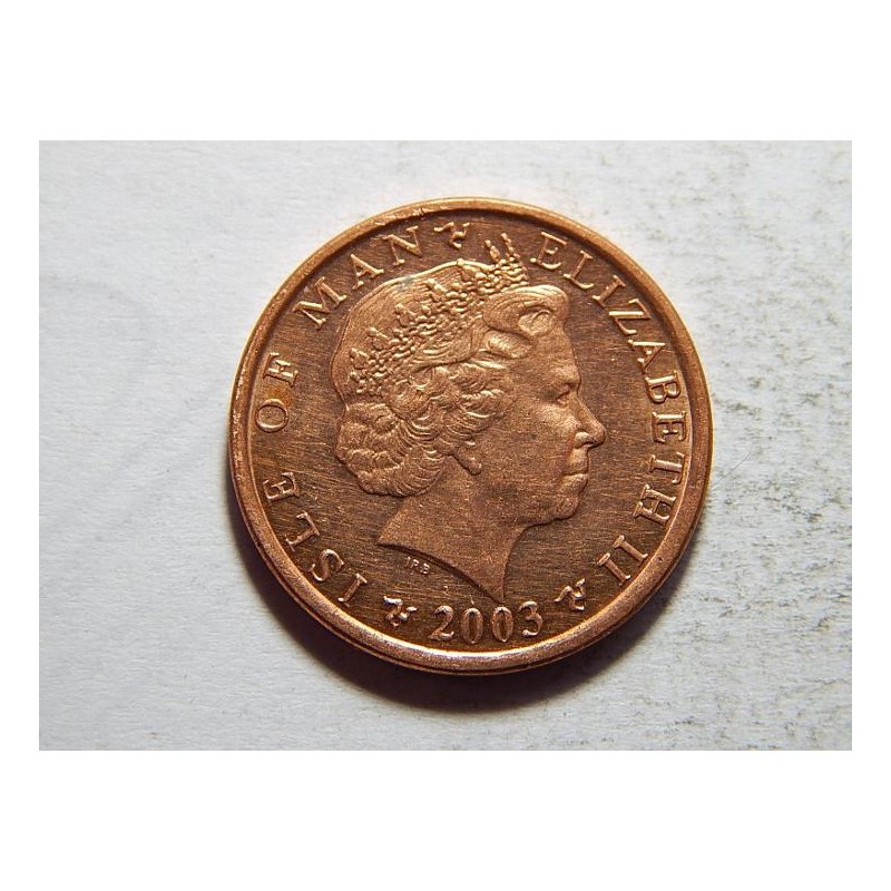 Isle of Man 1 Penny 2003 XF-UNC č26051 Isle of Man 1 Penny 2003 XF-UNC č26051