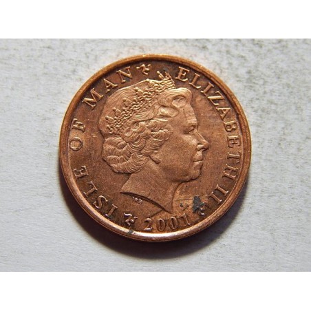 Isle of Man 1 Penny 2001 UNC č26060
