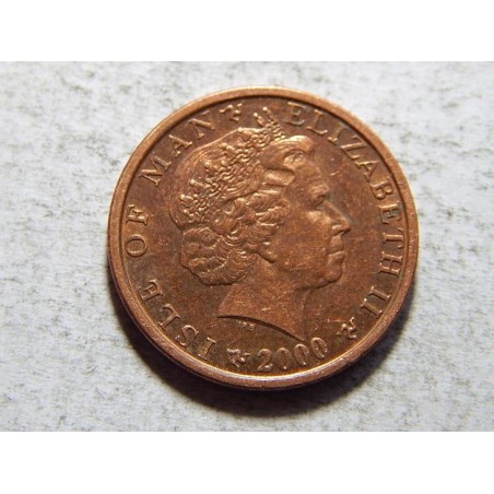 Isle of Man 1 Penny 2000 UNC č26103