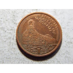 Isle of Man 1 Penny 2000 UNC č26103