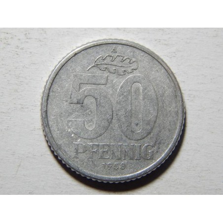Německo DDR 50 Pfennig 1958 A XF č25209
