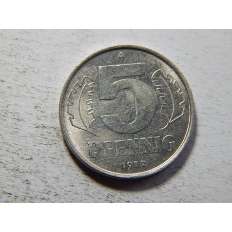 Německo DDR 5 Pfennig 1972 A UNC č34117