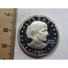 USA 1x mince 1 Dollar 1980 S PROOF č12161-80 