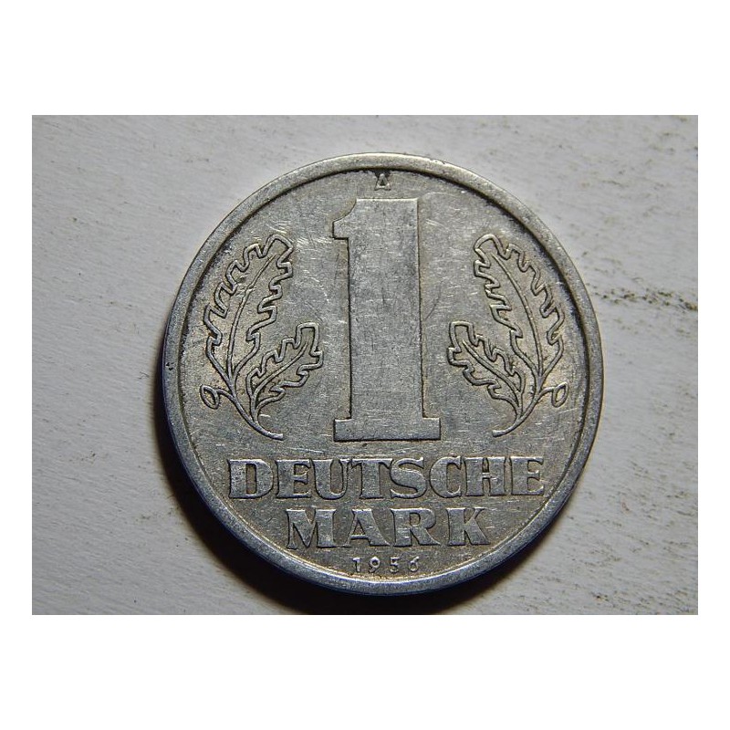 Německo DDR 1 Mark 1956 A XF č33365 Německo DDR 1 Mark 1956 A XF č33365
