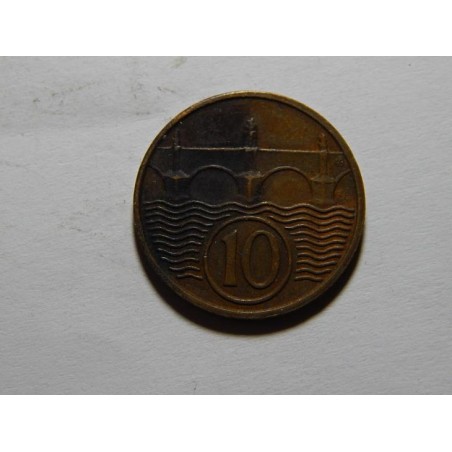 Československo 10 Haléřů 1936 XF č25441