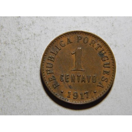 Portugalsko 1 Centavo 1917 R XF č35665