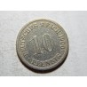 Německo Císařství 10 Pfennig 1900 D VF-XF č05447