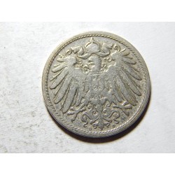 Německo Císařství 10 Pfennig 1900 D VF-XF č05447