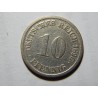 Německo Císařství 10 Pfennig 1896 D R VF-XF č05572