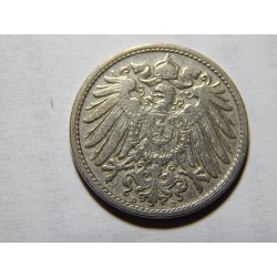 Německo Císařství 10 Pfennig 1896 D R VF-XF č05572