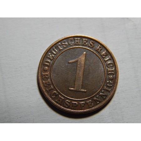 Německo Výmarsko 1 Reichspfennig 1924 J XF č05717
