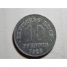 Německo Císařství 10 Pfennig 1922 Zn UNC č05790