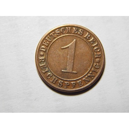 Německo Výmarsko 1 Reichspfennig 1931 A XF č05564